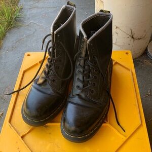 Dr marten boots.